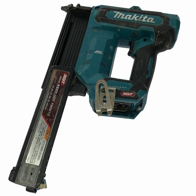 ☆中古品☆makita マキタ 40Vmax 40mm 充電式仕上釘打機 FN001G 本体＋ 