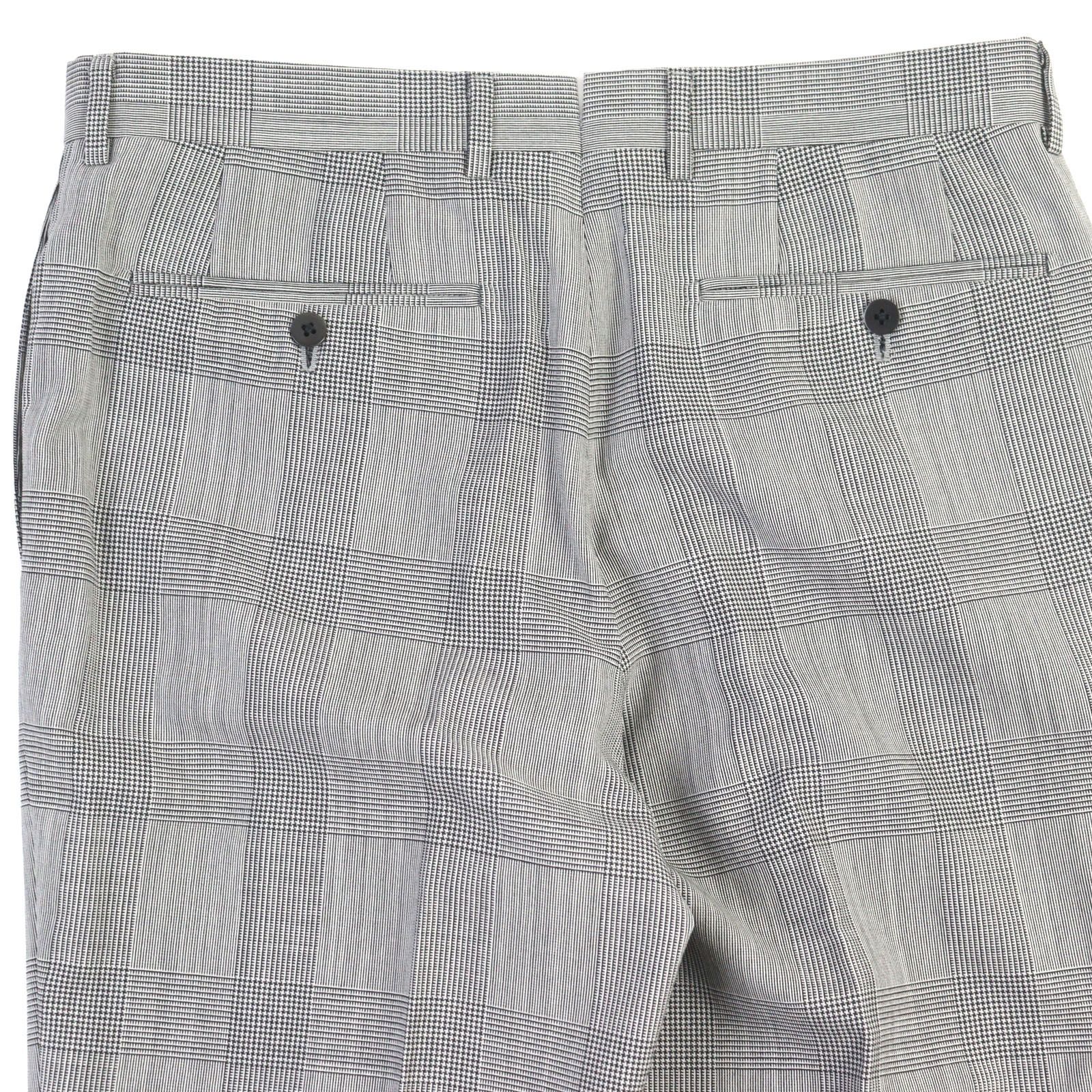 ドンドン見直し BEAMS F ビームスF 21-17-1511-731 ウール カノニコ社製生地使用 グレンチェック柄 シングル スーツ グレー系 46 8R メンズ KANDAIZUMI_COM