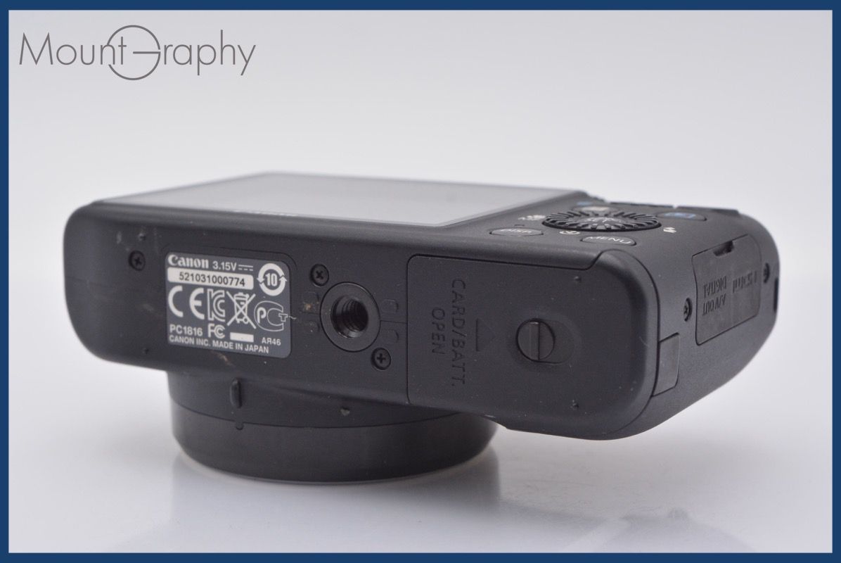 美品 CANON PowerShot SX160 IS 単3 16倍ズーム ☆極上美品☆