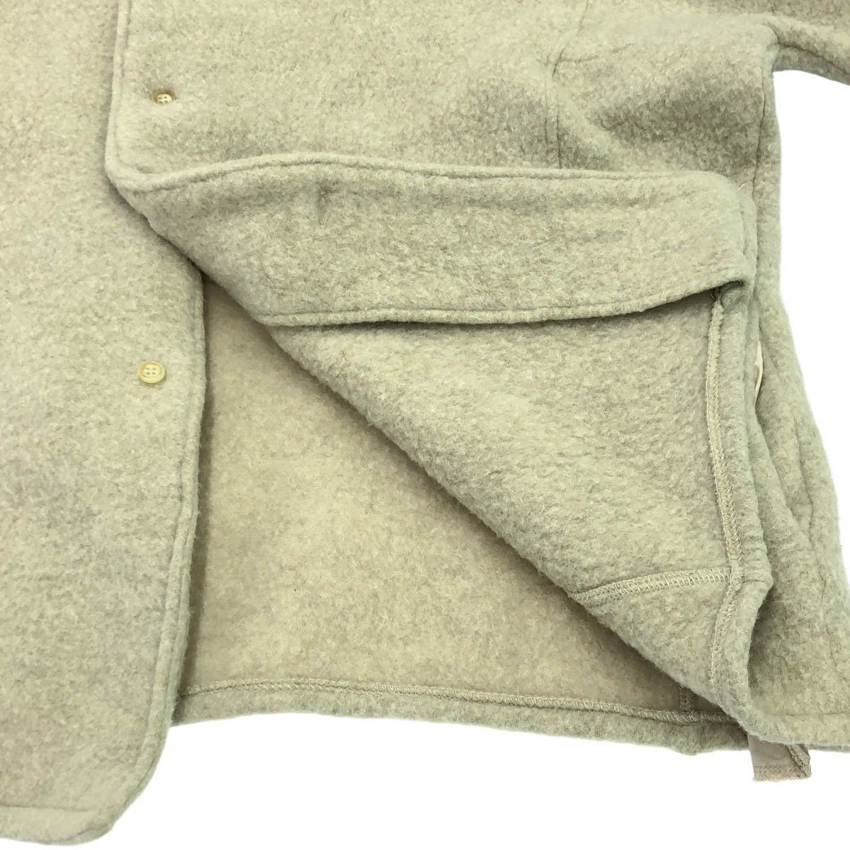 Seya セヤ 19AW オーバーサイズウールフリースジャケット  