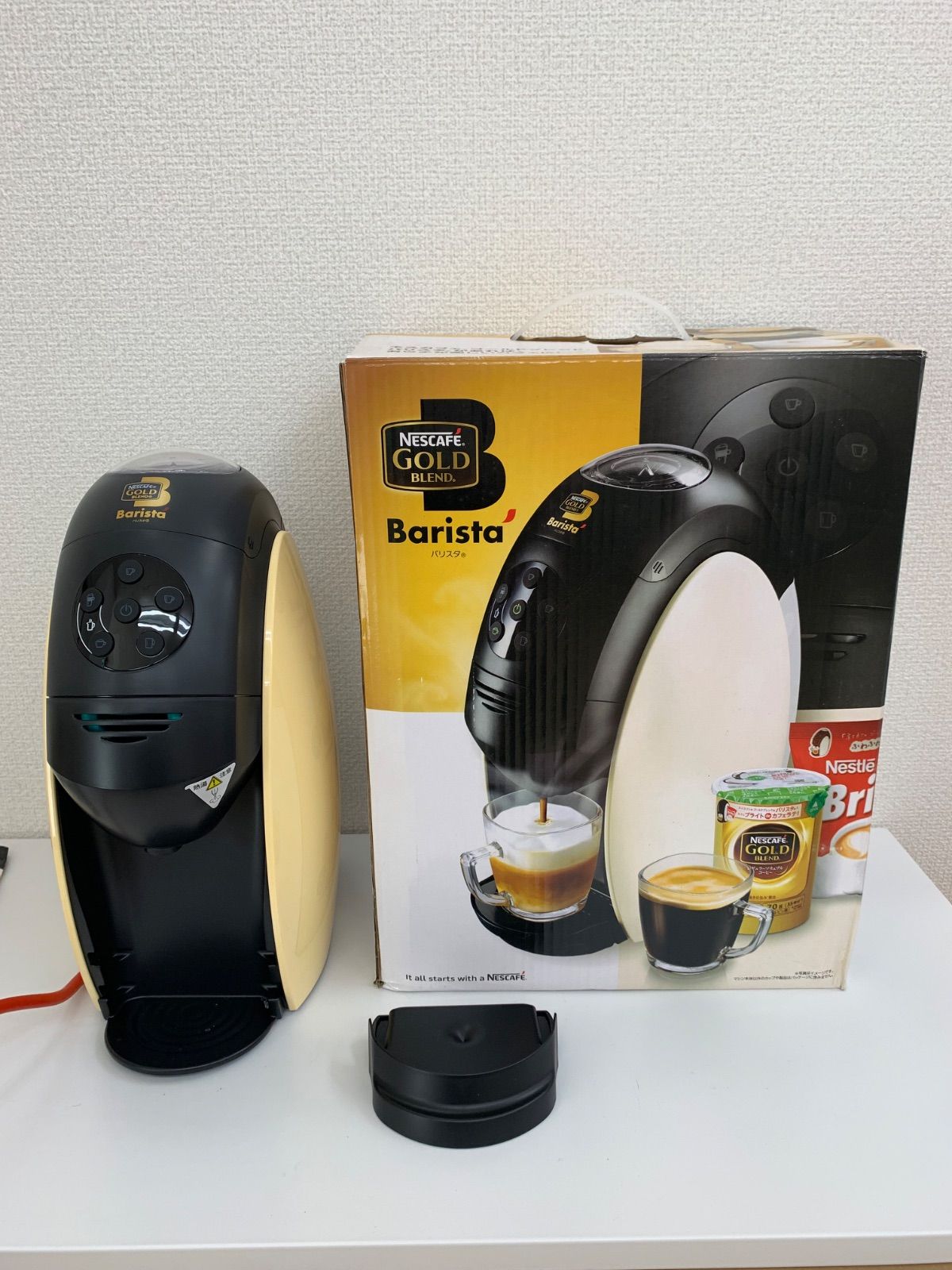 ネスカフェ バリスタ 50 ウッディブラウン コーヒーメーカー