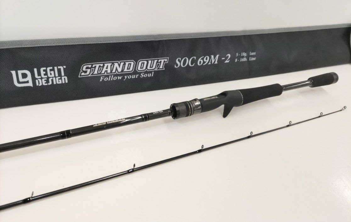 ワイルドサイド スタンドアウト SOC69M-2 01 バスフィッシング バスロッド ベイトロッド バーサタイル オールラウンド 2ピース バイク 電車 自転車 チャリンコ ケッタ