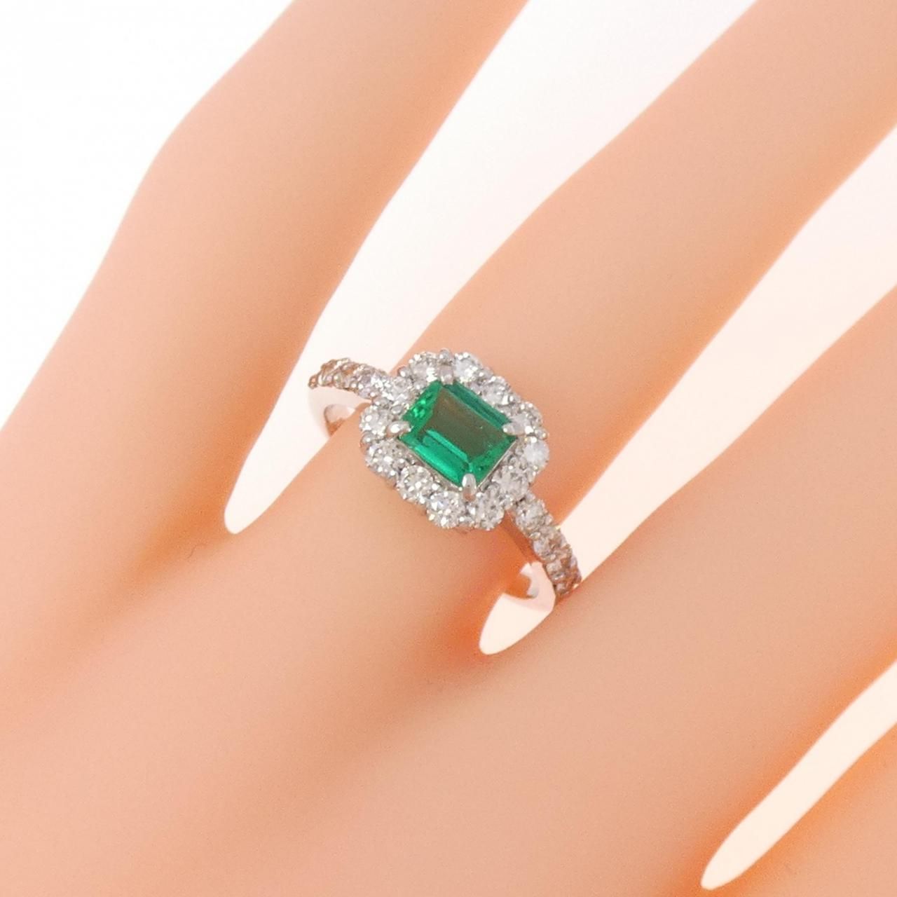 リメイク】PT エメラルド リング 0.58CT コロンビア産 - メルカリ