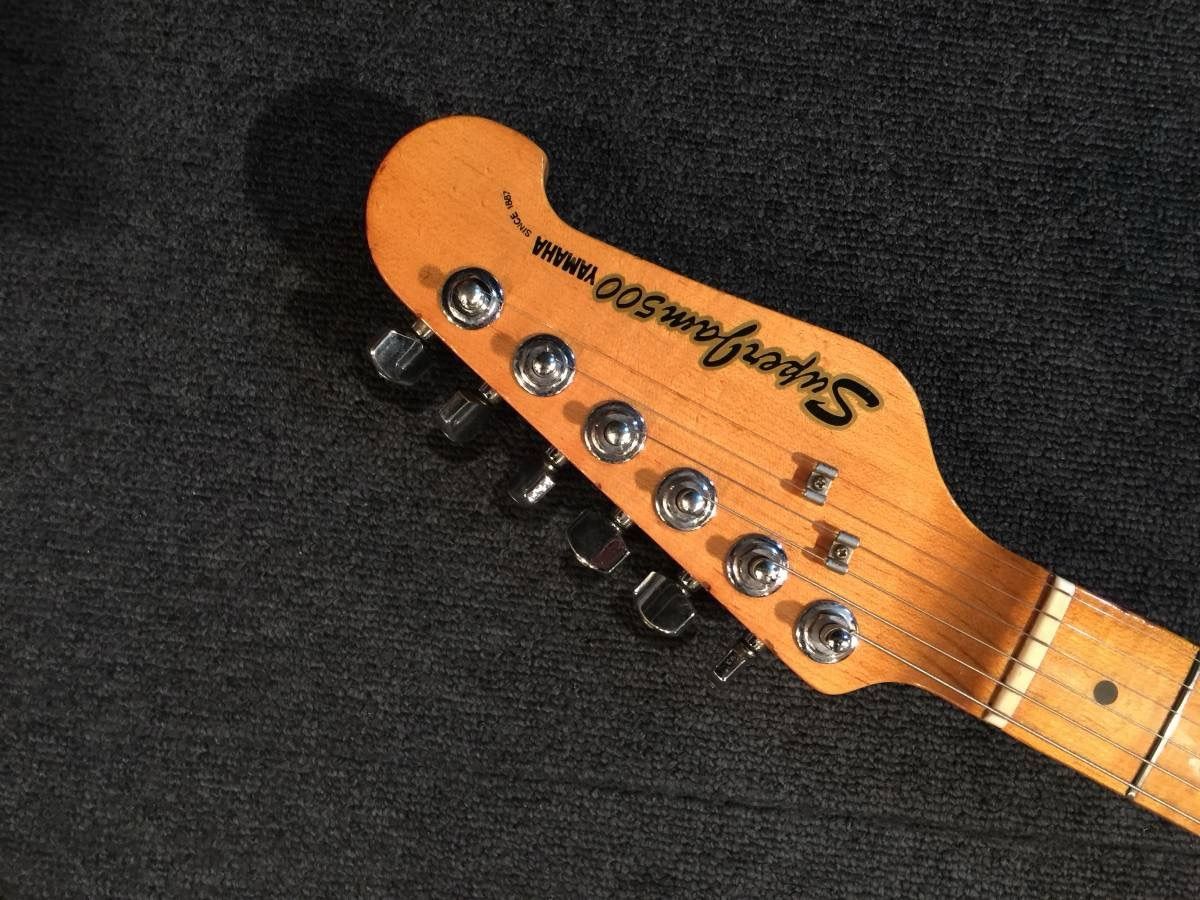 希少 ヤマハ SJ-500 エレキギター ビンテージ　日本製 YAMAHA VINTAGE SJ-500 '79 Persimmon Red ｜イケベ楽器店