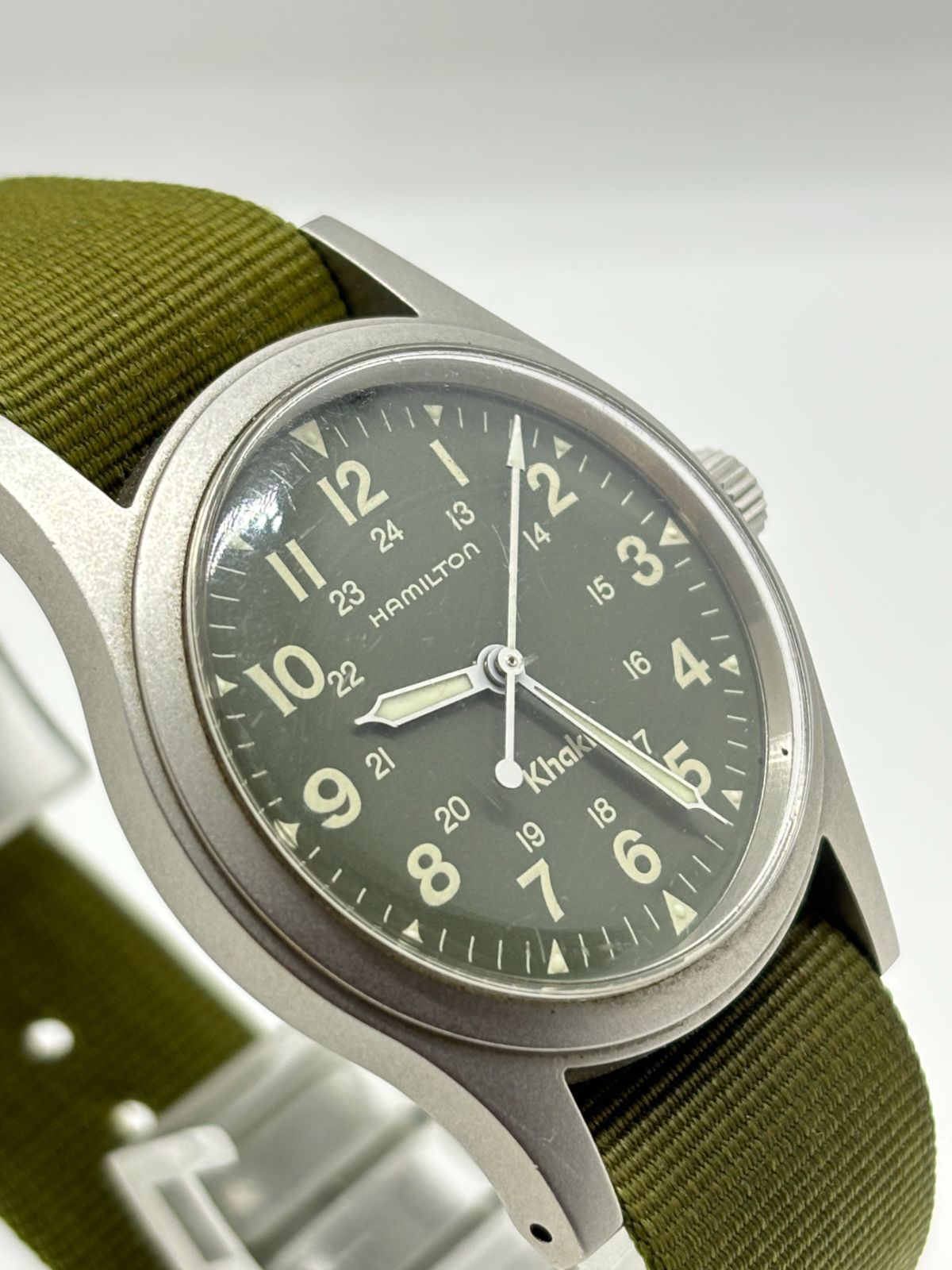 Hamilton ハミルトン カーキ 9415A 手巻き メンズ 腕時計 33mm
