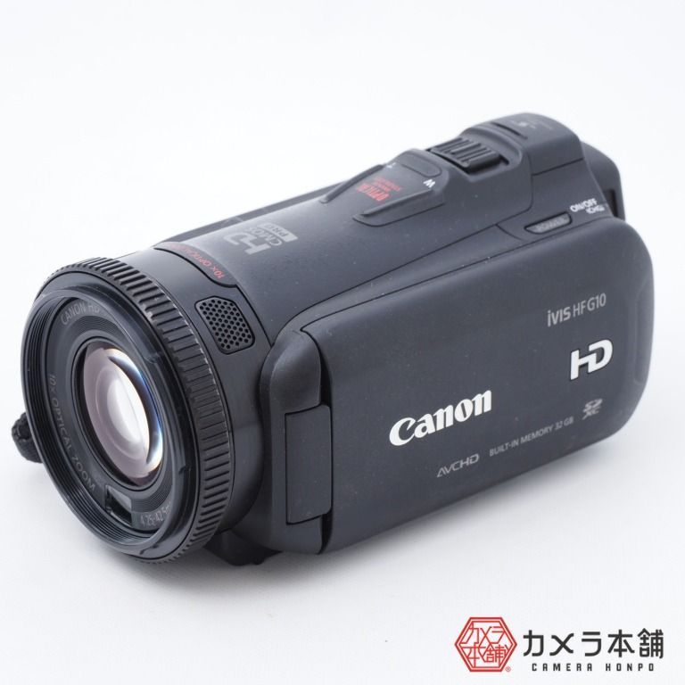 2022発売 使用頻度少なめ Canon デジタルビデオカメラ iVIS HF G10