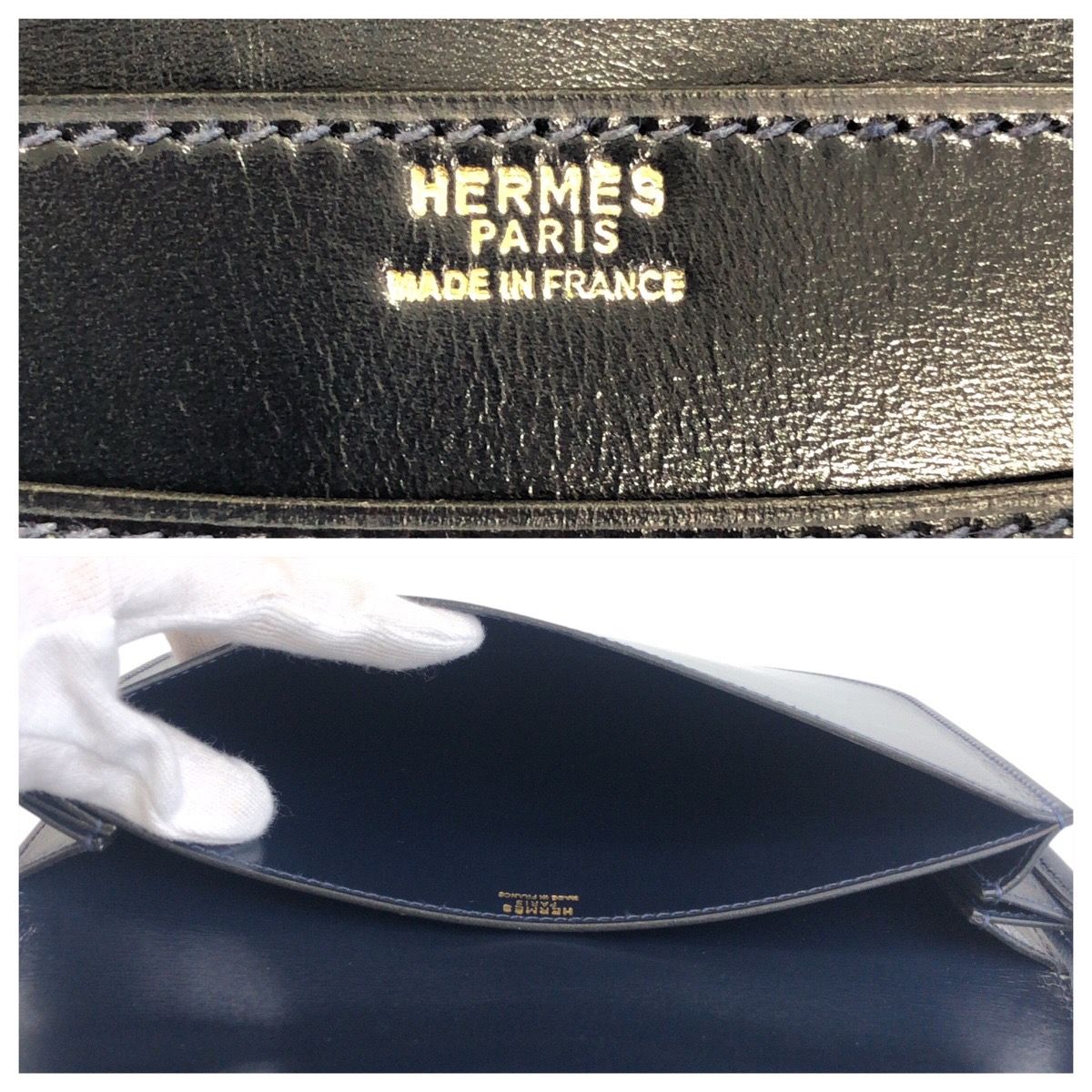 HERMES エルメス ギャロパード ネイビー ボックスカーフ ショルダー  