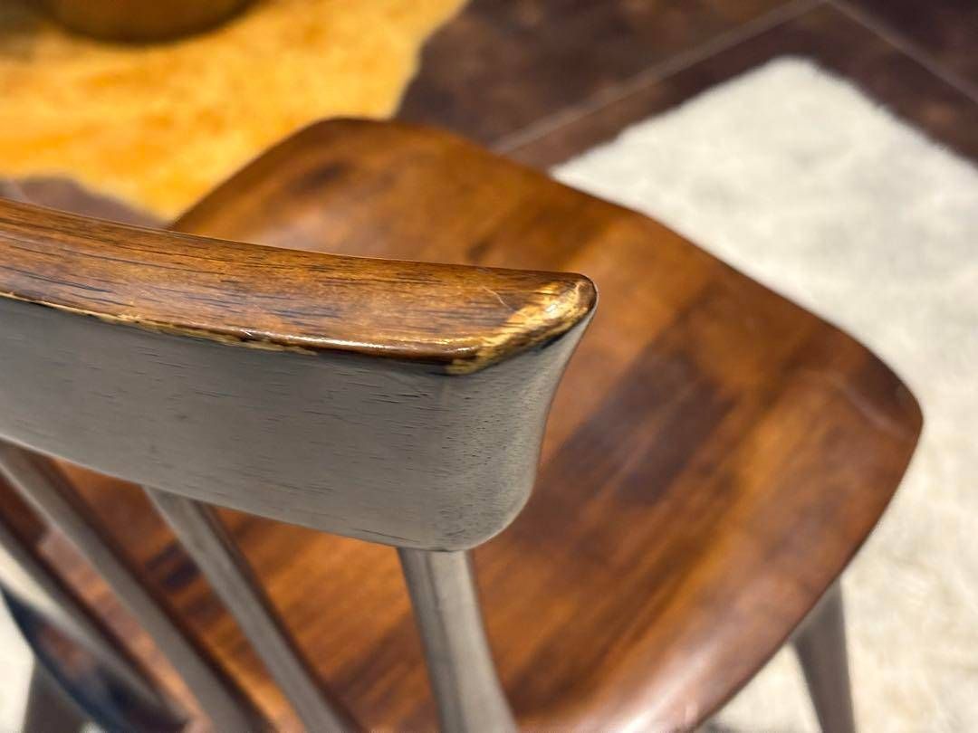 ①KASHIWA 柏木工 ウィンザーチェア スポークチェア アンティーク SY