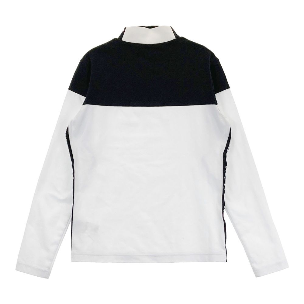 サイズ：2 NEW BALANCE GOLF ニューバランス 2024年モデル モックネック 長袖 Tシャツ  ブラック系 [240101435741] ゴルフウェア レディース ストスト NEW BALANCE GOLF ニューバランス 2024年モデル モックネック