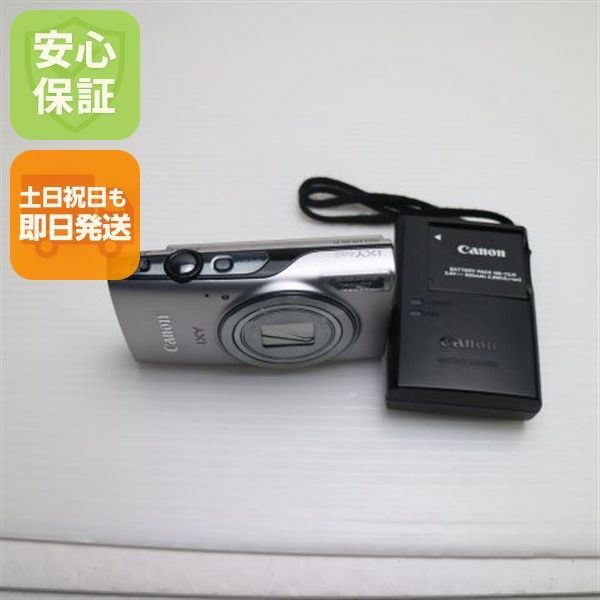 超美品 IXY 640 シルバー 即日発送 コンデジ Canon 本体 土日祝