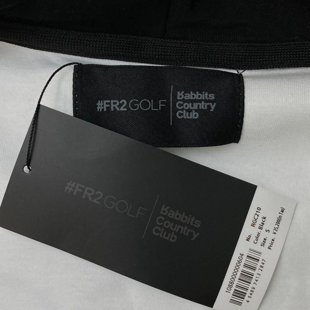 サイズ：S FR2 GOLF エフアールツーゴルフ  ジップパーカー  ブラック系 [240101445767] ゴルフウェア レディース ストスト サイズ：S FR2 GOLF エフアールツーゴルフ ジップパーカー