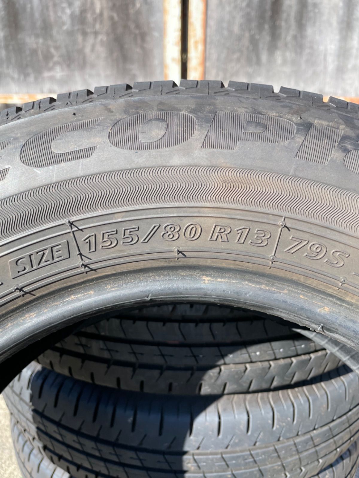 BRIDGESTONE ECOPIA NH200C 155 80R13 ４本 タイヤのみ