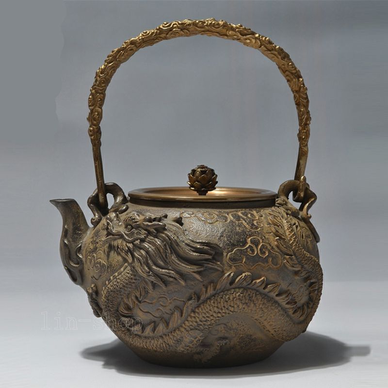 楽天市場】佐藤浄清の通販 鋳鉄製 茶釜 木箱付き 茶道具 浄清の刻印 送料込