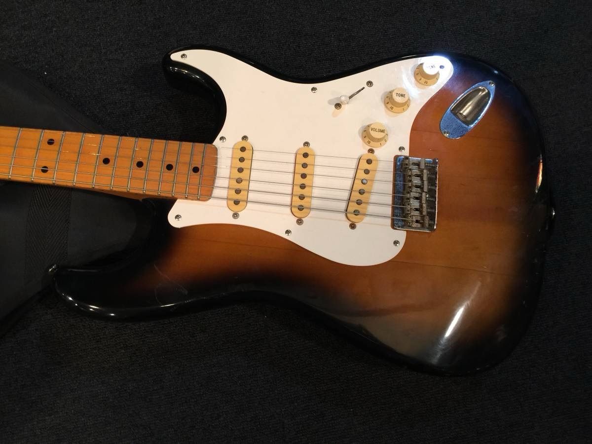 No.096222 1989-1990 Fender Japan ST57-480 2TS/M MADE IN JAPAN 富士弦楽器製 メンテ済み  EX - メルカリ