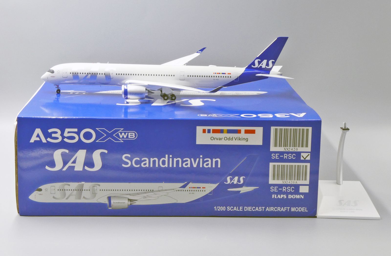 Jcwings スカンジナビア航空 A350-900 SE-RSC 1/200 XX2420 - メルカリ