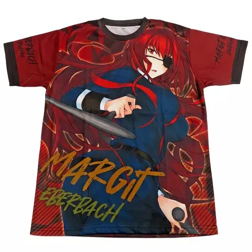 真剣で私に恋しなさい! マルギッテ XLサイズ フルグラフィック Tシャツ 中古】衣類 マルギッテ・エーベルバッハ まじこいフル