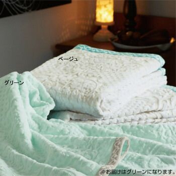 金本徳 今治タオル Courtly(コートリー) 日本製 バスタオル 綿100％ 1・Green(グリーン) No.76-131