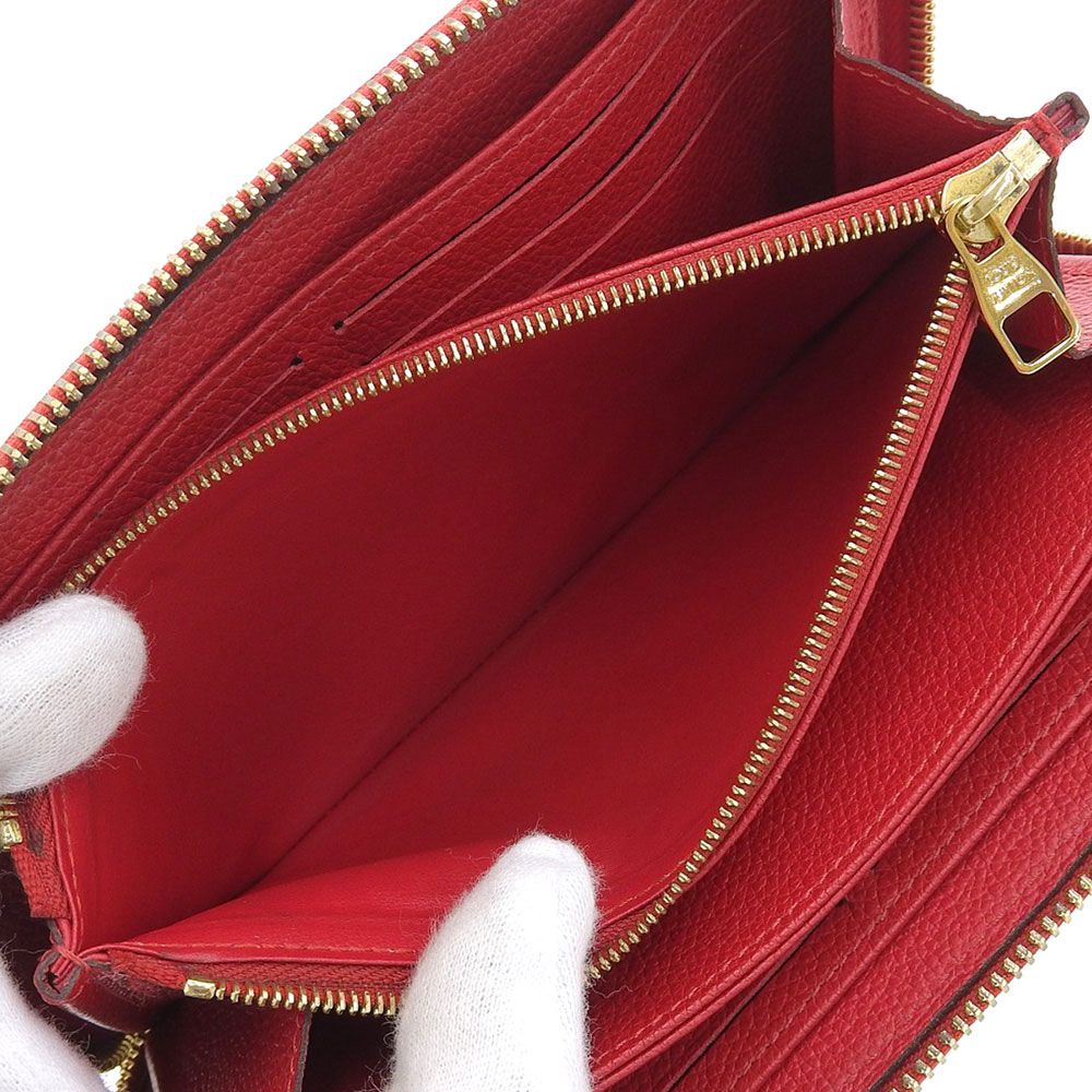 ルイヴィトン LOUIS VUITTON 長財布 モノグラムアンプラント ジッピー
