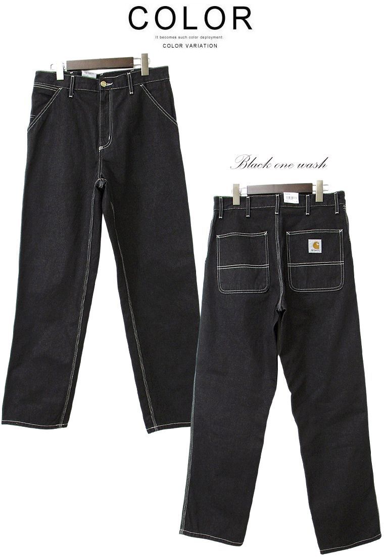 carhartt カーハート ワークデニムシンプルパンツ WIP 海外限定