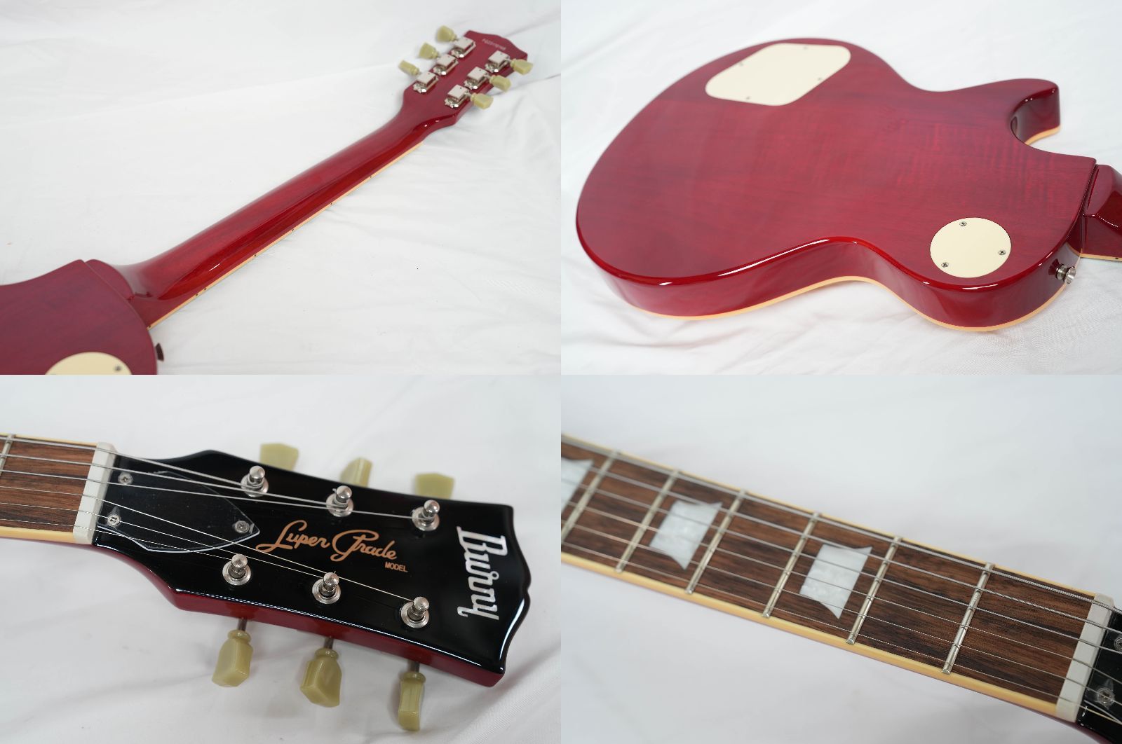 【美品】 BURNY RLG-60 レスポール バーニー エレキギター ☆Burny☆RLG-60 VLD レスポールスタンダード 2023年製 バーニー Super