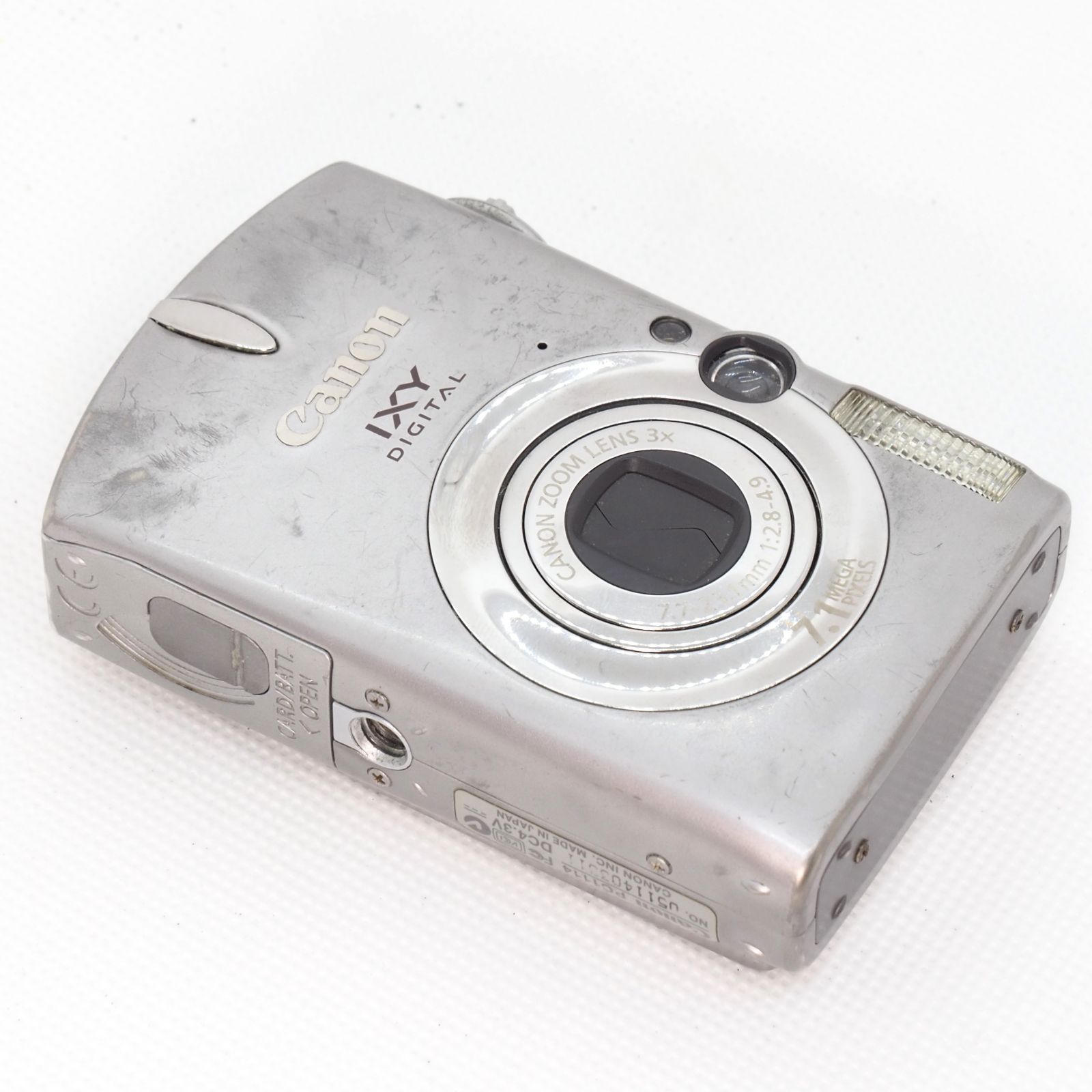 Cannon IXY デジカメ PC1193 動作品 バッテリー劣化 管FAR 【公式通販】