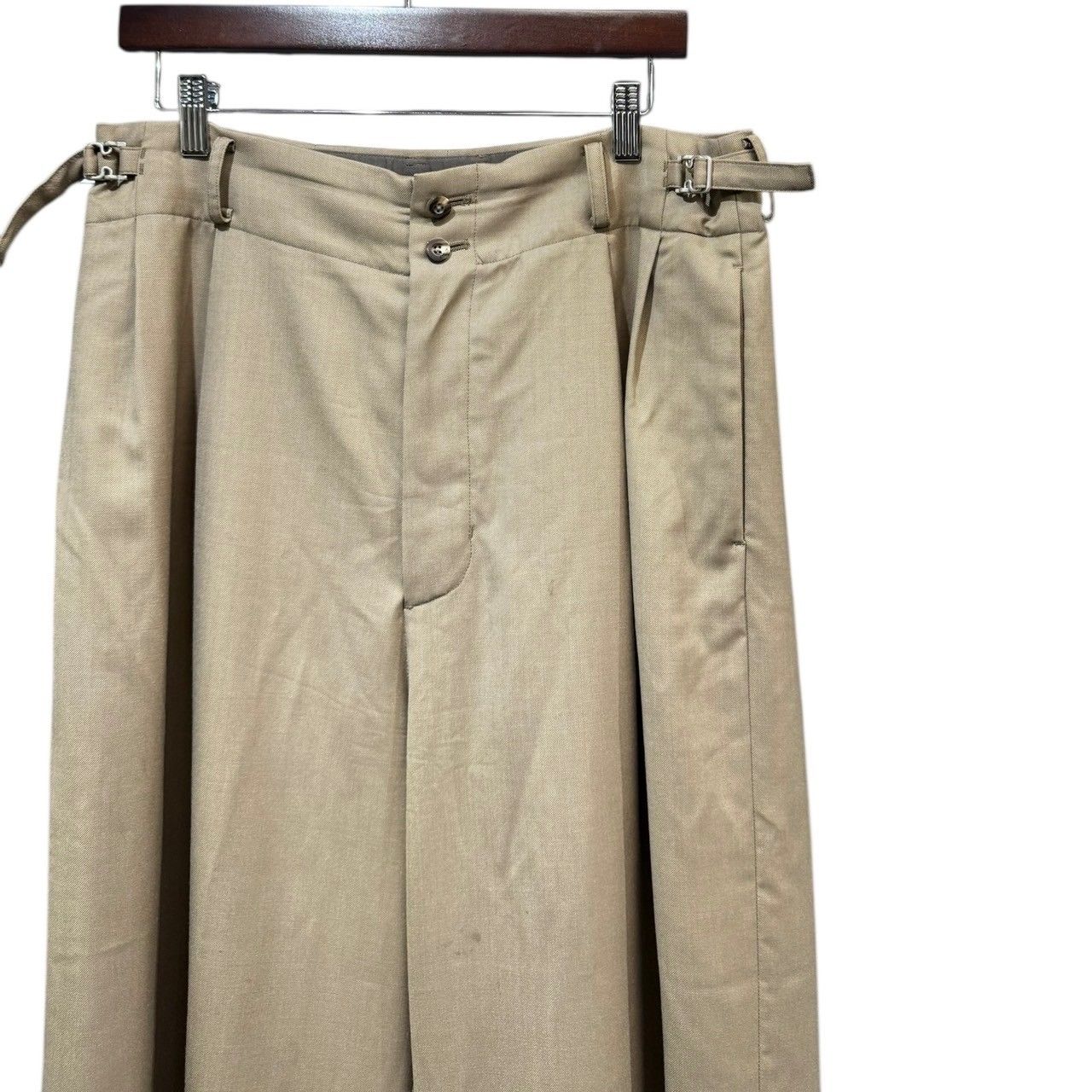 IRENISA イレニサ 24AW VOLUME JOGGER PANTS ウールギャバジンパンツ