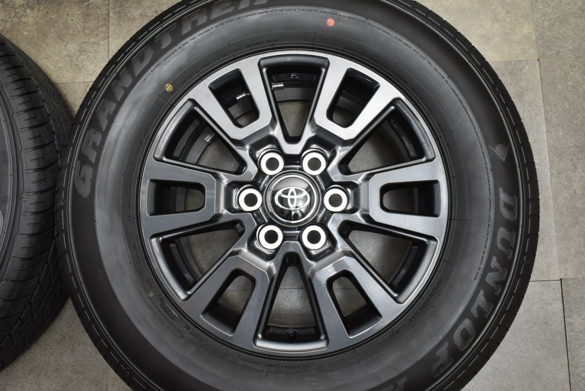 新車外し 2025年製】トヨタ ランドクルーザー 250 VX 純正 18in 7.5J +