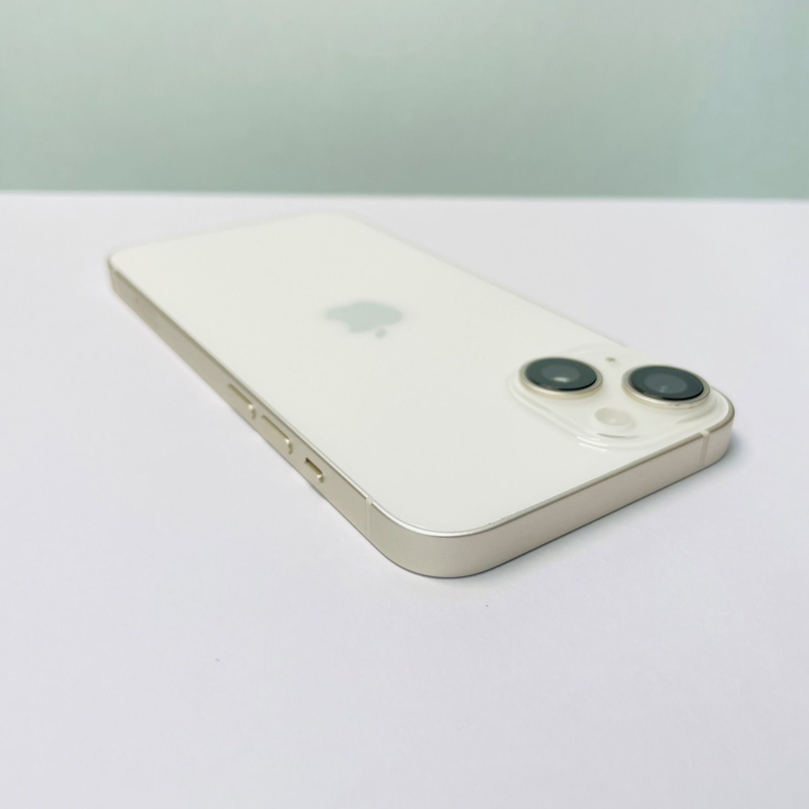 iPhone 14 128GB ホワイト バッテリー100%. ムスビー｜未使用品 電池100% iPhone 14 128GB スターライト(白