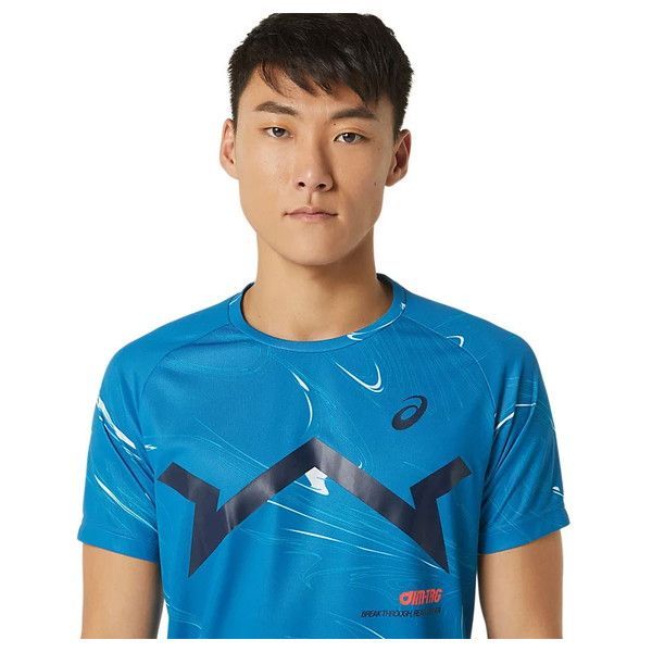 アシックス ASICS 半袖Tシャツ A-I-M ドライ グラフィック 半袖シャツ ...