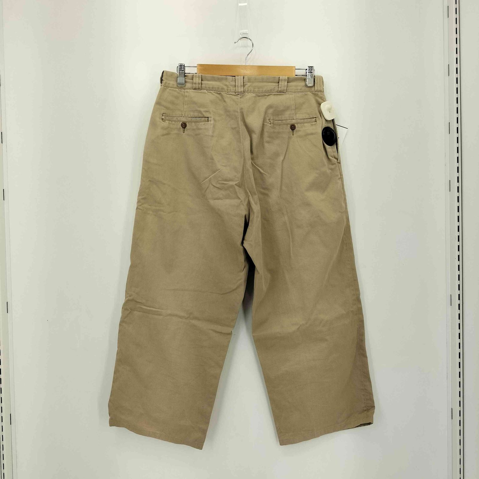 m*ン様 アメリカ軍 ミリタリー (34×34) 尿素ボタン チノパン m*ン様 アメリカ軍 ミリタリー (34×34) 尿素ボタン チノパン