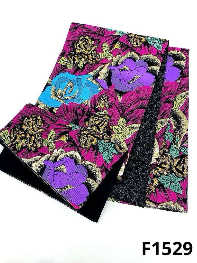 袋帯 正絹 振袖 豪華 薔薇尽くし F1529 - メルカリ