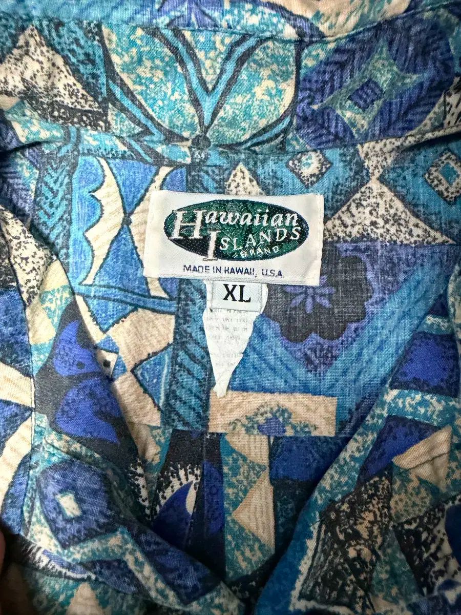  ハワイアン Island カジュアル ポケット シャツ XL その他 長袖シャツ