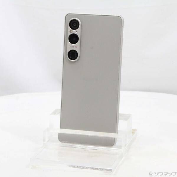 中古品〕 Xperia 1 VI 256GB プラチナシルバー XQ-EC44 S1JPCX0
