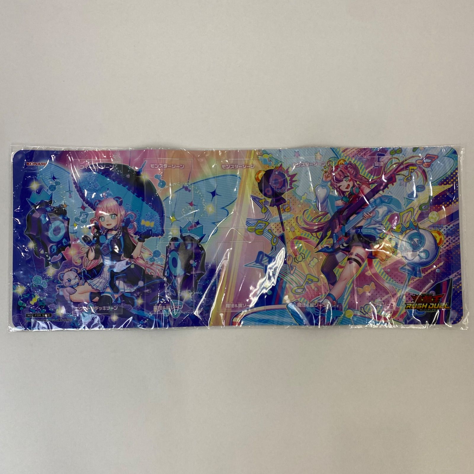 遊戯王　ラッシュデュエル　CAN:D LIVE　プレイマット　未開封 CAN-Melo:D CAN:D LIVE ラッシュデュエル プレイマット - メルカリ