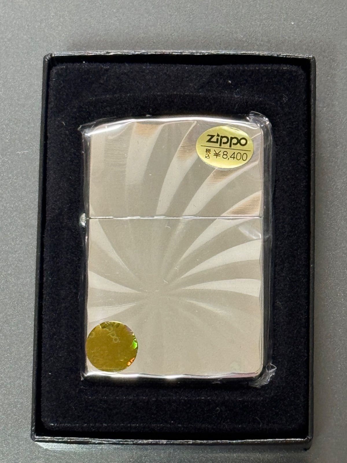 zippo 両面特殊刻印 シルバー アーマー Heavy Wall Armor Case 初期型 2007年製 silver 特殊加工品 デットストック ケース 保証書