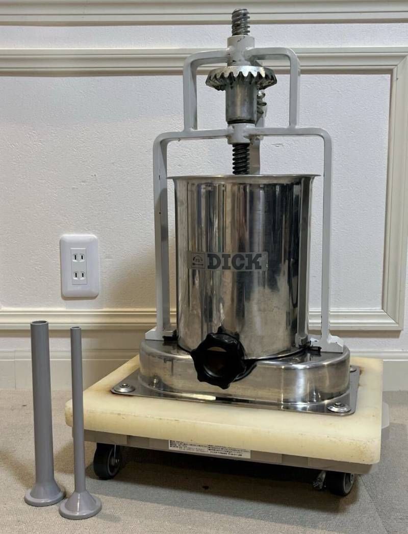 DICK 手動式 ソーセージスタッファー ソーセージフィーラー ソーセージ充填機 腸詰め ソーセージ肉詰め機 厨房機器 ドイツ製