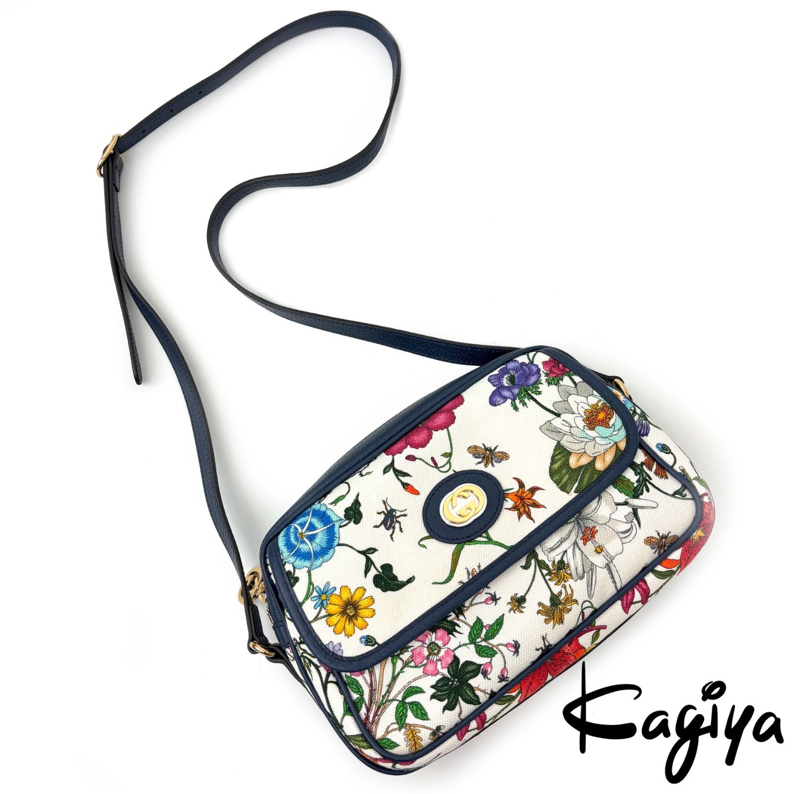 GUCCI グッチ フローラ ショルダーバッグ 斜めがけ レディース 花柄 
