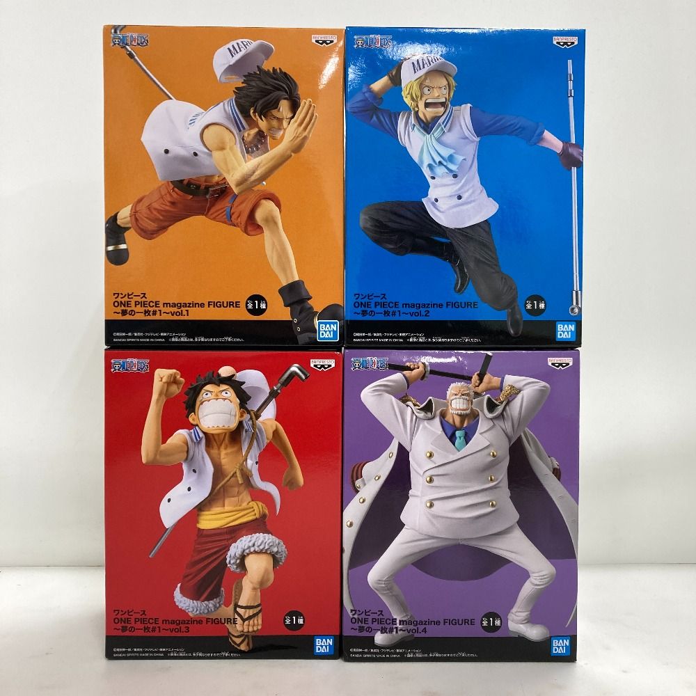 ワンピース　夢の一枚　エース サボ WORLD JOURNEY フィギュア 未開封】ワンピース ONE PIECE magazine FIGURE 夢の一枚