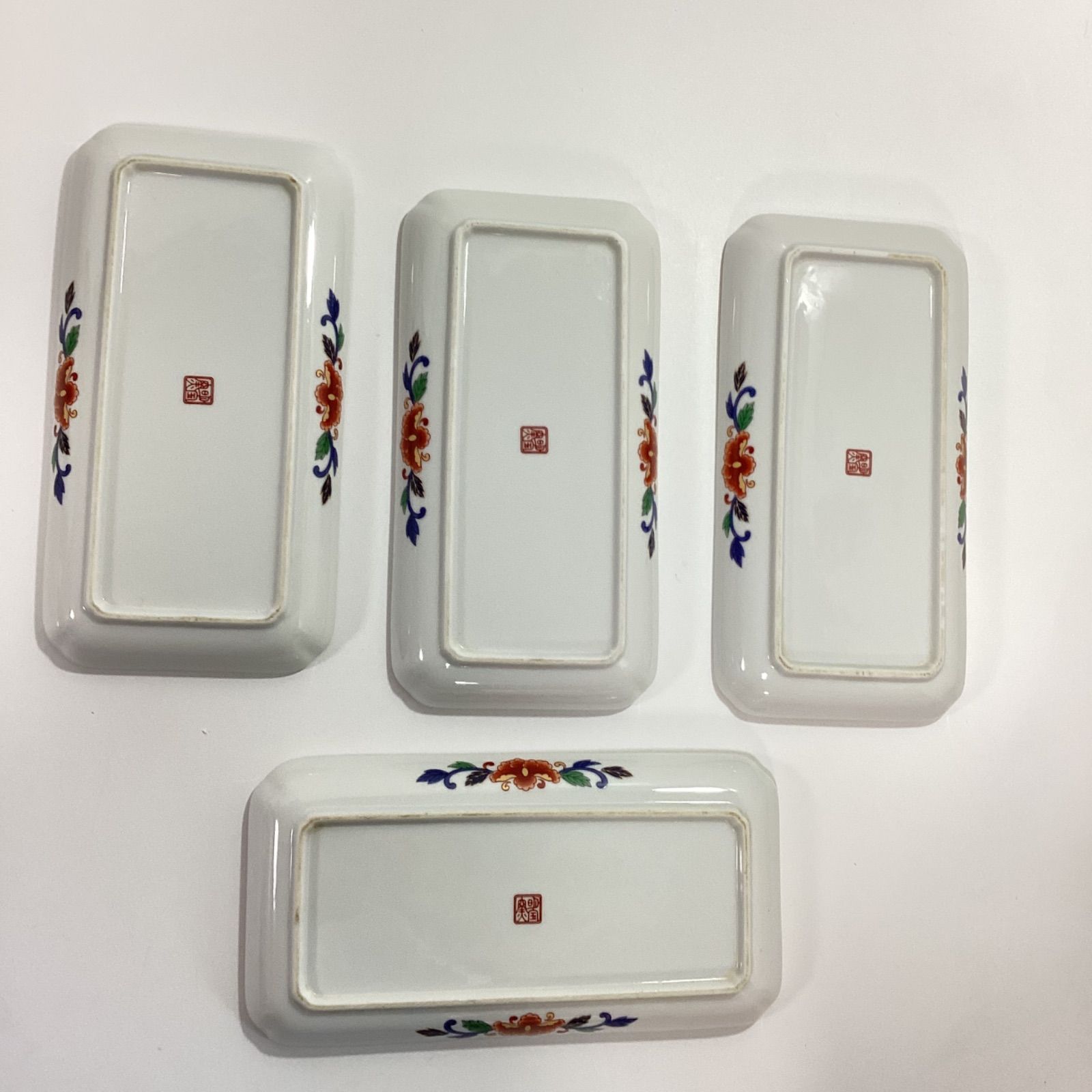 古伊万里 有田焼 明宝窯 金彩角長皿 4枚 …e.s - メルカリ