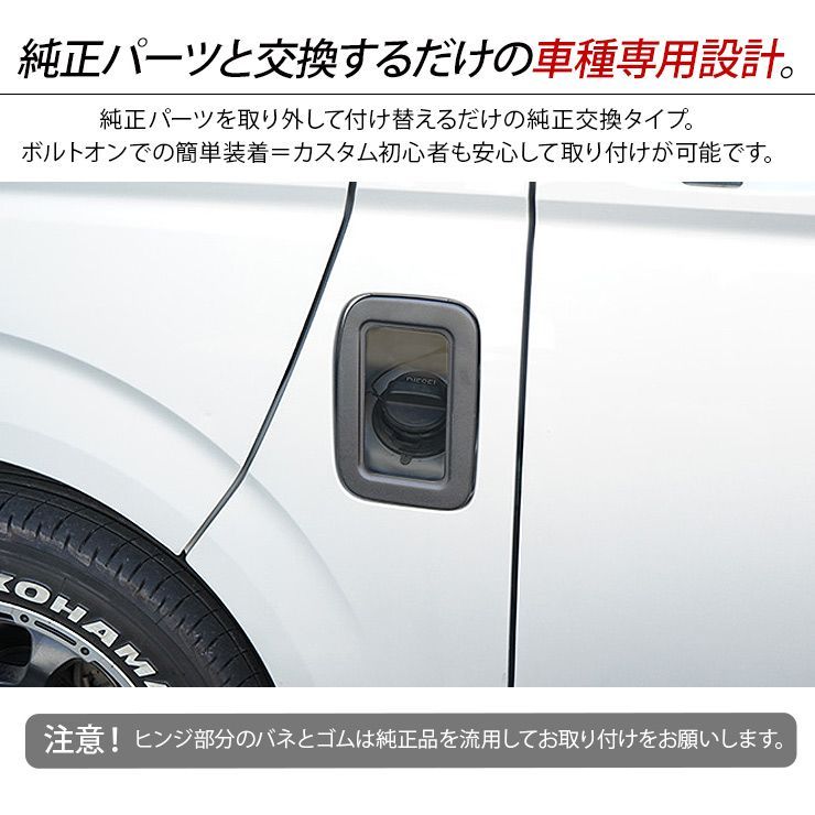 ガラスリッド 給油口