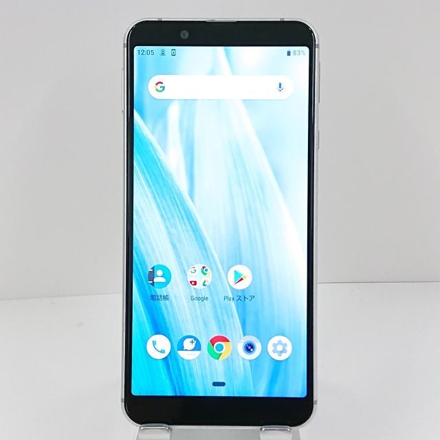 AQUOS sense3 basic 907SH SoftBank シルバー 送料無料 本体 c09834