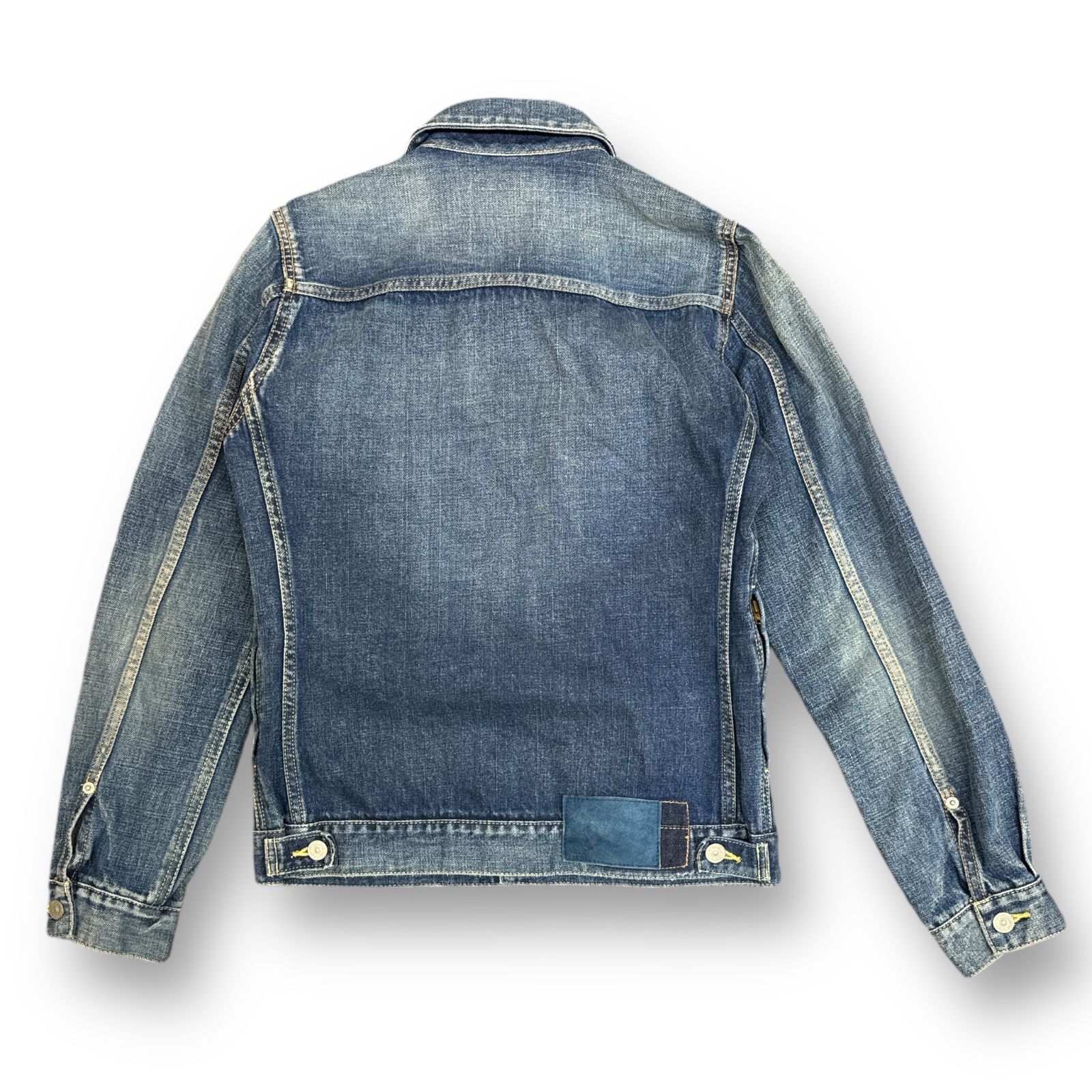 定価63800円 visvim 16AW SS 101 JKT DAMAGED ライトインディゴデニムジャケット Gジャン ビズビム ヴィズヴィム  0116205006001 1 76109A4 - メルカリ