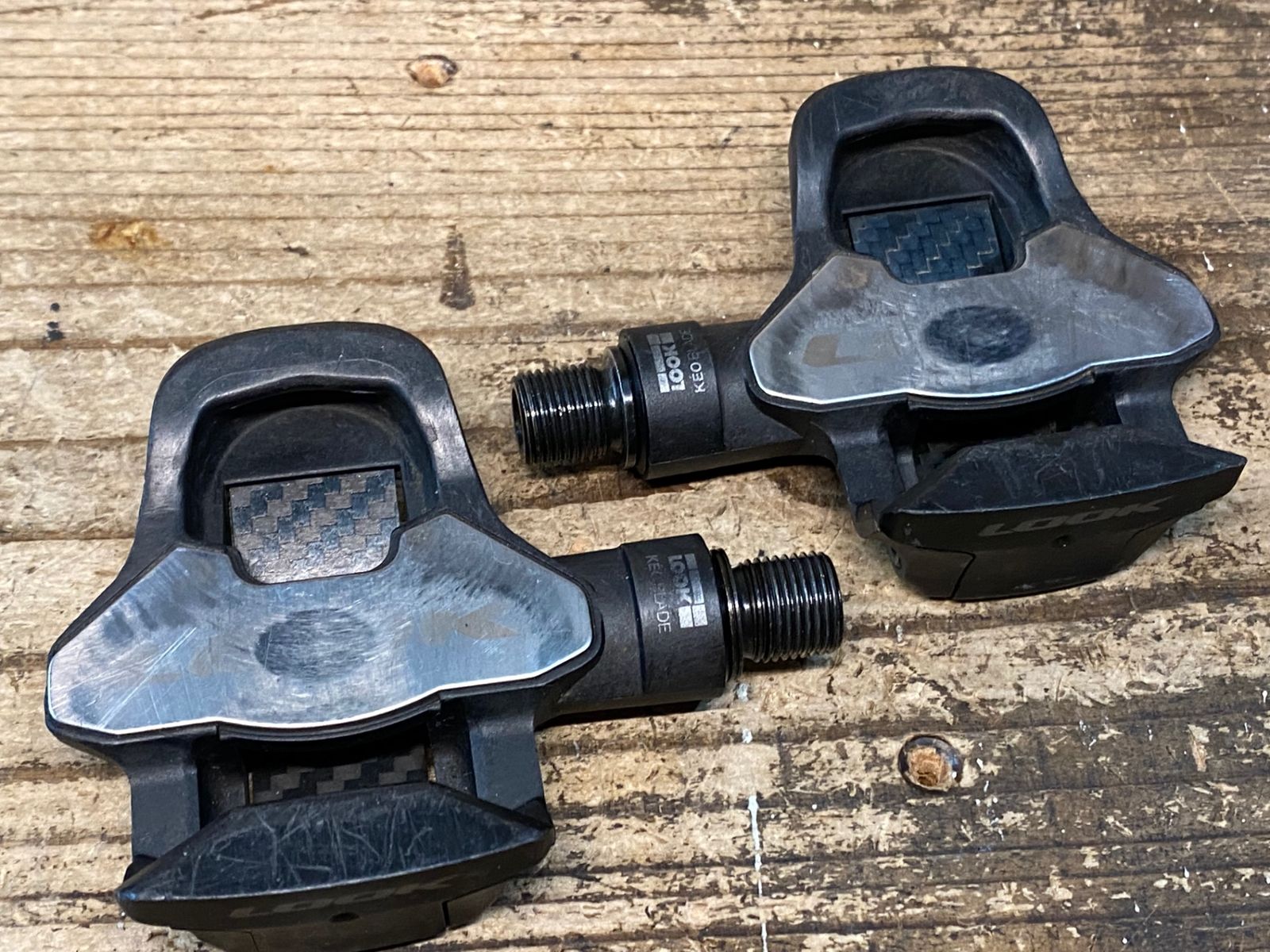 JI431 ルック LOOK ケオ KEO BLADE CARBON ビンディングペダル クロモリシャフト