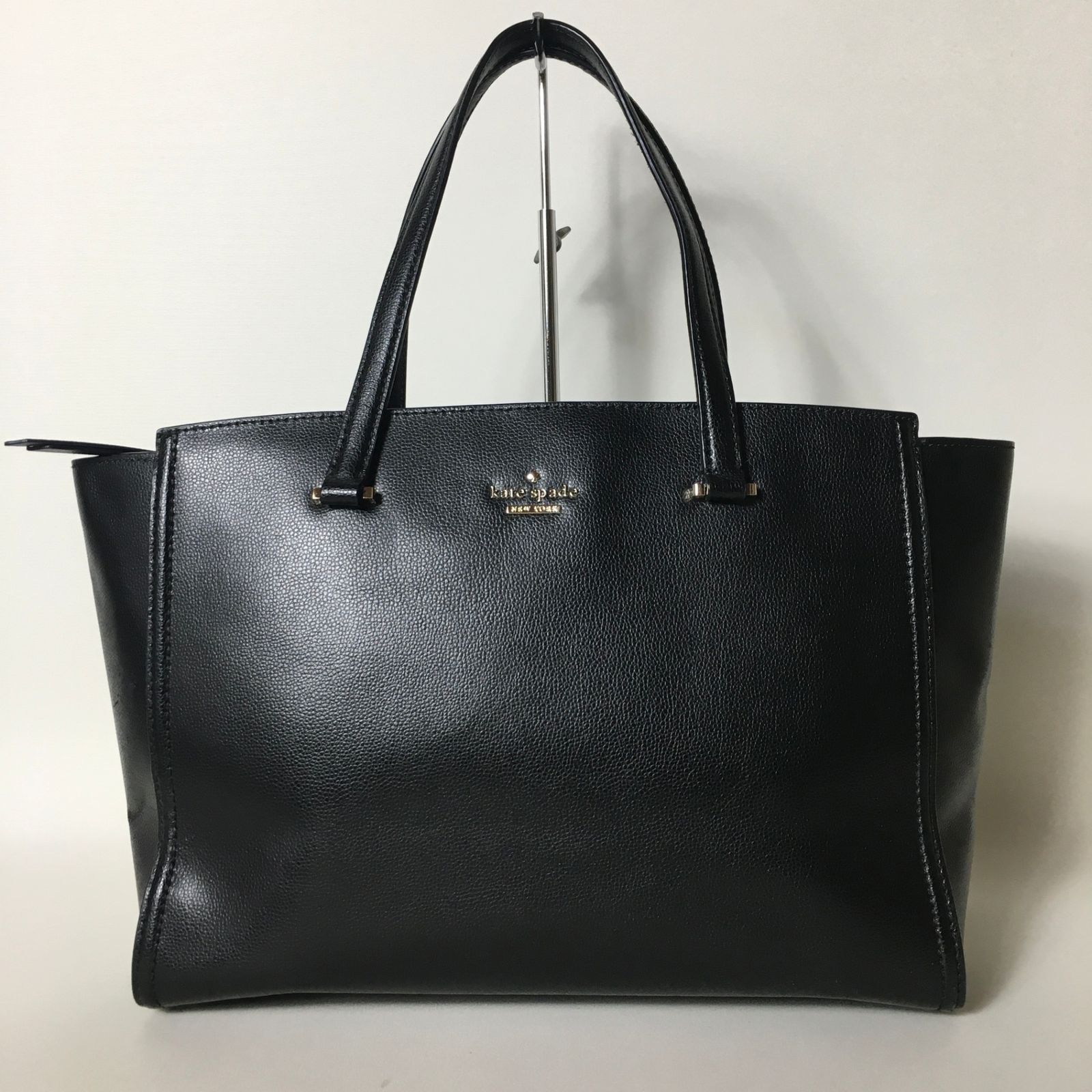 kate spade ブラック トートバッグ 保存袋付き kate spade NEW YORK ケイトスペード ショルダーバッグ