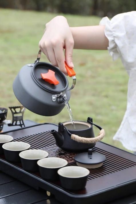 多機能収納ケース茶皿和風紫砂カンフー茶器セット旅行キャリーバッグ