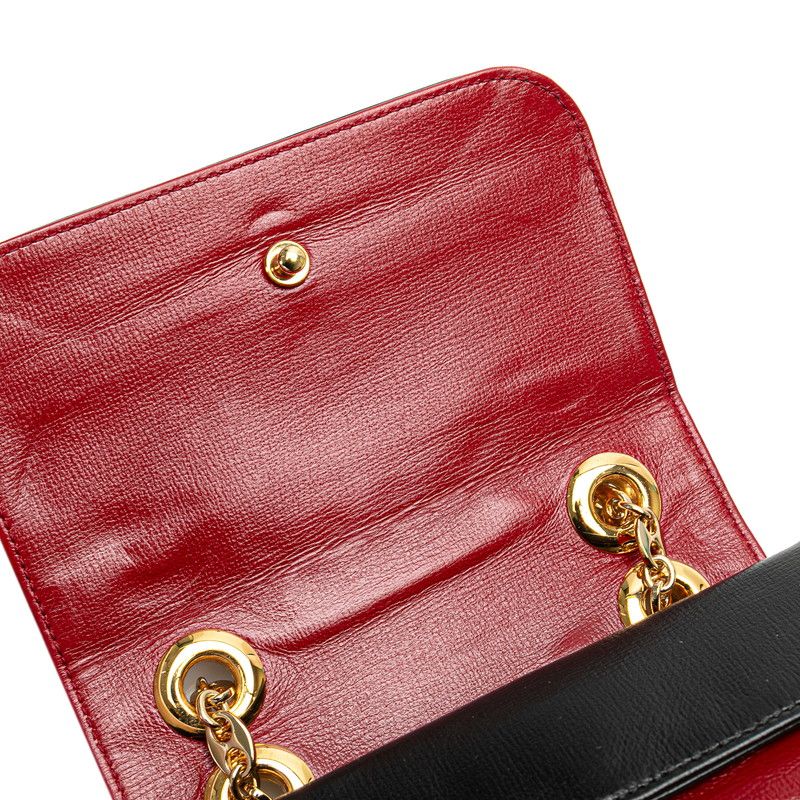 グッチ インターロッキングG チェーン ショルダーバッグ 576428 レッド  