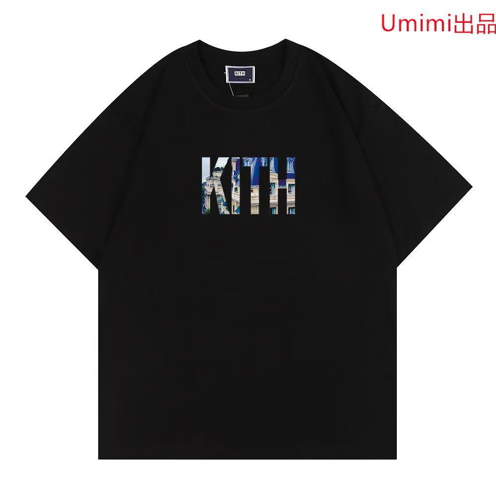 KITH 】KITH Tシャツメンズレデディース半袖丸首カジュアル男女