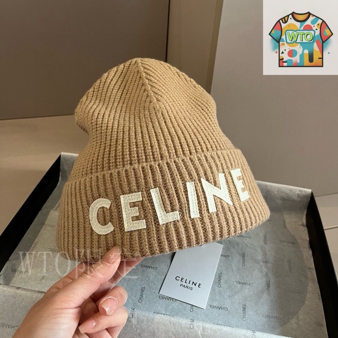 新宿伊勢丹購入 新品同様 セリーヌ ニットキャップ 今日特価】Celine 新款 ニットキャップ - メルカリ