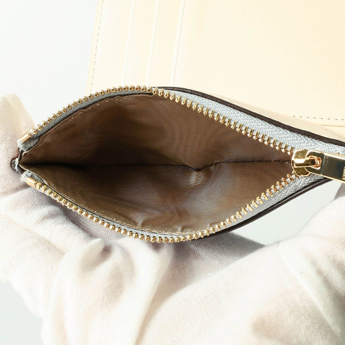 新品 フルラ FURLA 3つ折り財布 グラツィア COMPACT WALLET ブルー  