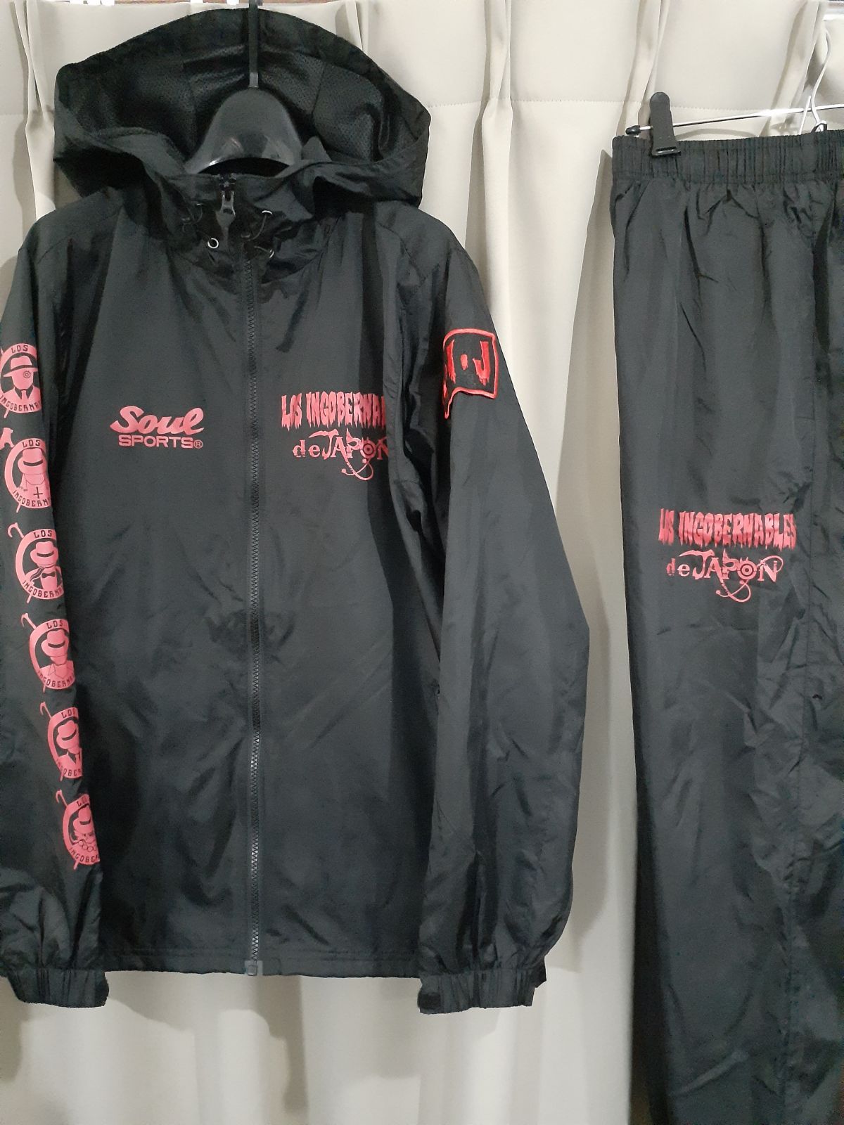 Soul Sport LOS INGOBERNABLES de JAPON ウィンドブレーカー 上下 セットアップ
